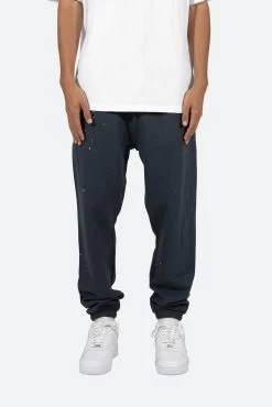 Vintage Painter Sweatpants - Navy 12 Vintage Painter Sweatpants - Navy -clothing Vintage Painter Sweatpants Navy 3