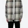 Vintage Plaid Shirt - Black/Grey -clothing Vintage Plaid Shirt BlackGrey