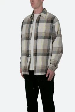 Vintage Plaid Shirt - Black/Grey -clothing Vintage Plaid Shirt BlackGrey 4
