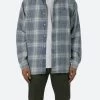 Vintage Plaid Shirt - Blue/White 2 Vintage Plaid Shirt - Blue/White -clothing Vintage Plaid Shirt BlueWhite