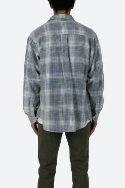 Vintage Plaid Shirt - Blue/White 14 Vintage Plaid Shirt - Blue/White -clothing Vintage Plaid Shirt BlueWhite 5