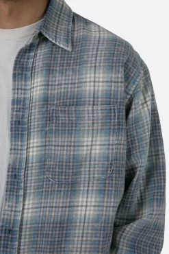 Vintage Plaid Shirt - Blue/White 16 Vintage Plaid Shirt - Blue/White -clothing Vintage Plaid Shirt BlueWhite 7 d63cca42 35a7 4aca b336 93016360e0c6