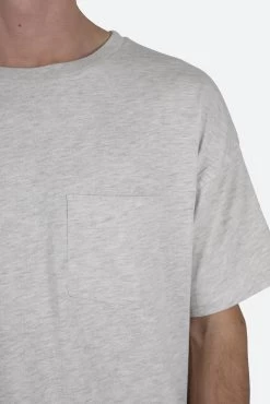 Vintage Pocket Tee - Grey 16 Vintage Pocket Tee - Grey -clothing Vintage Pocket Tee Grey 8