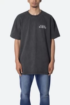 Vintage Save Earth Tee - Black 12 Vintage Save Earth Tee - Black -clothing Vintage Save Earth Tee Black 3