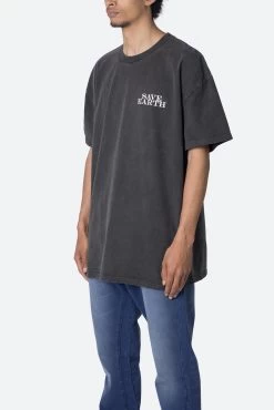 Vintage Save Earth Tee - Black 13 Vintage Save Earth Tee - Black -clothing Vintage Save Earth Tee Black 4