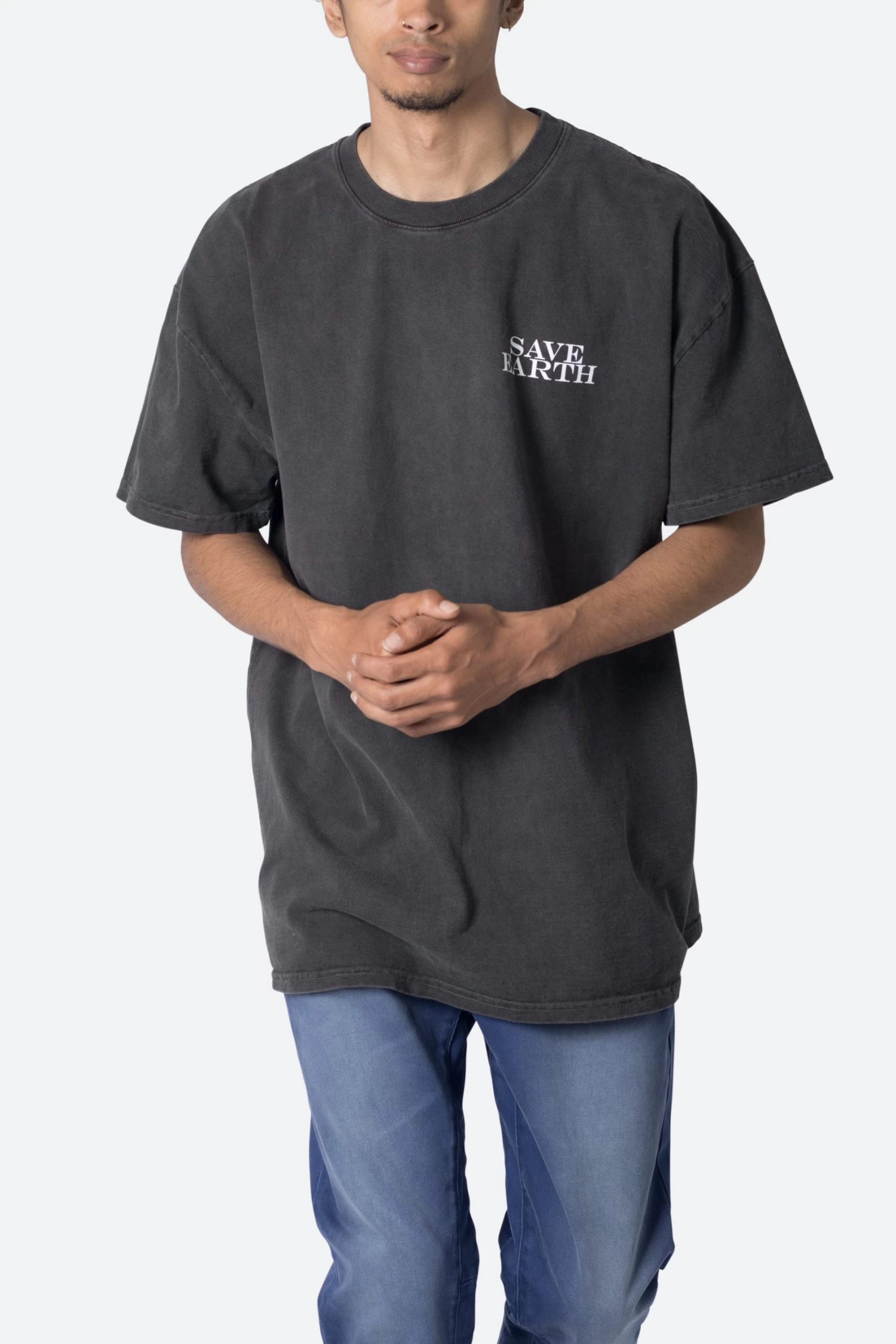 Vintage Save Earth Tee - Black 9 Vintage Save Earth Tee - Black - Image 7