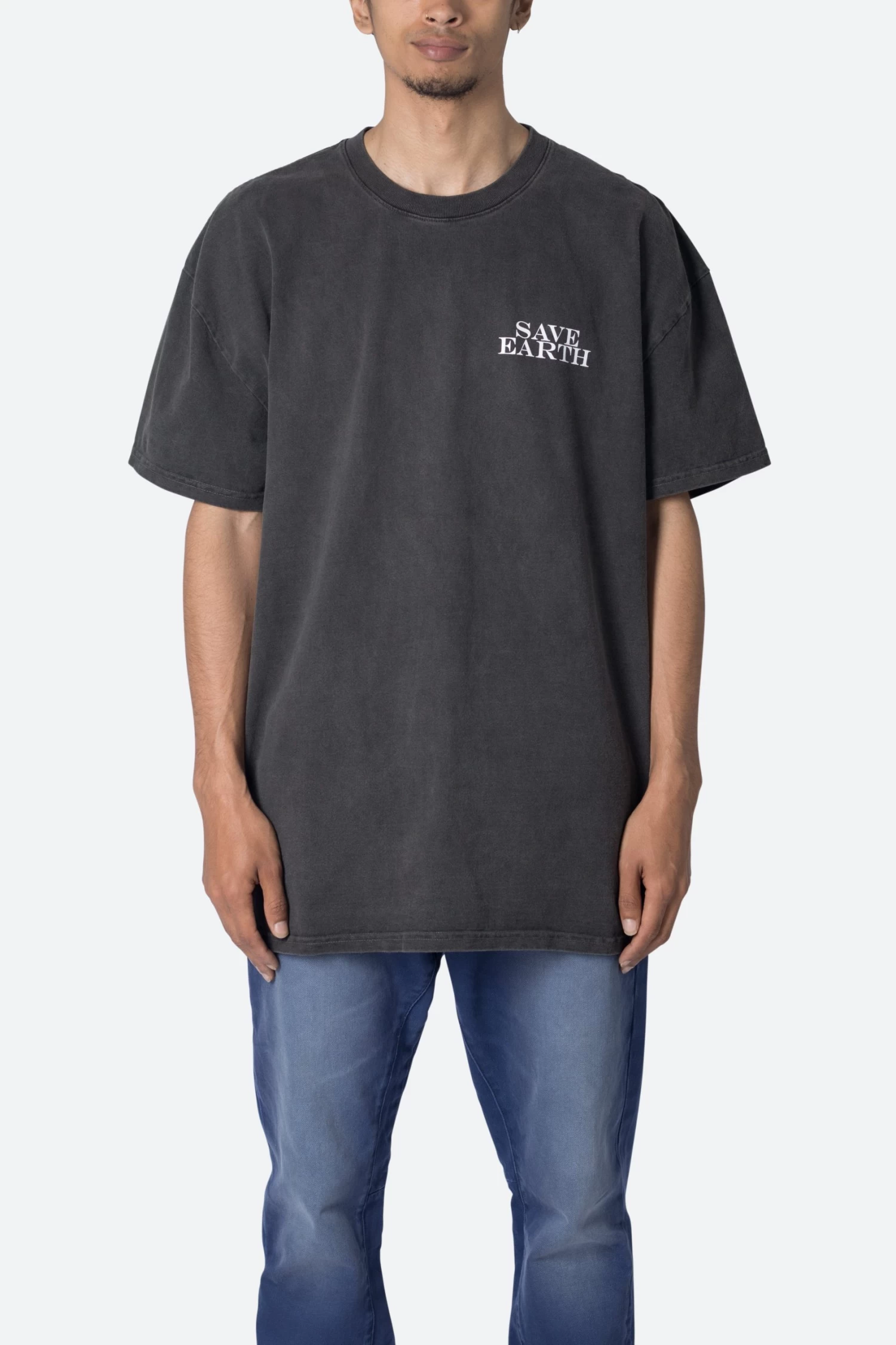 Vintage Save Earth Tee - Black 3 Vintage Save Earth Tee - Black