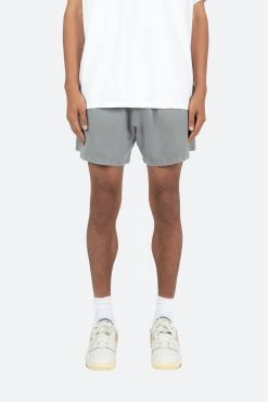Vintage Washed Sweatshorts - Grey