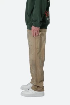 Vintage Work Pants - Tan -clothing Vintage Work Pants Tan 4