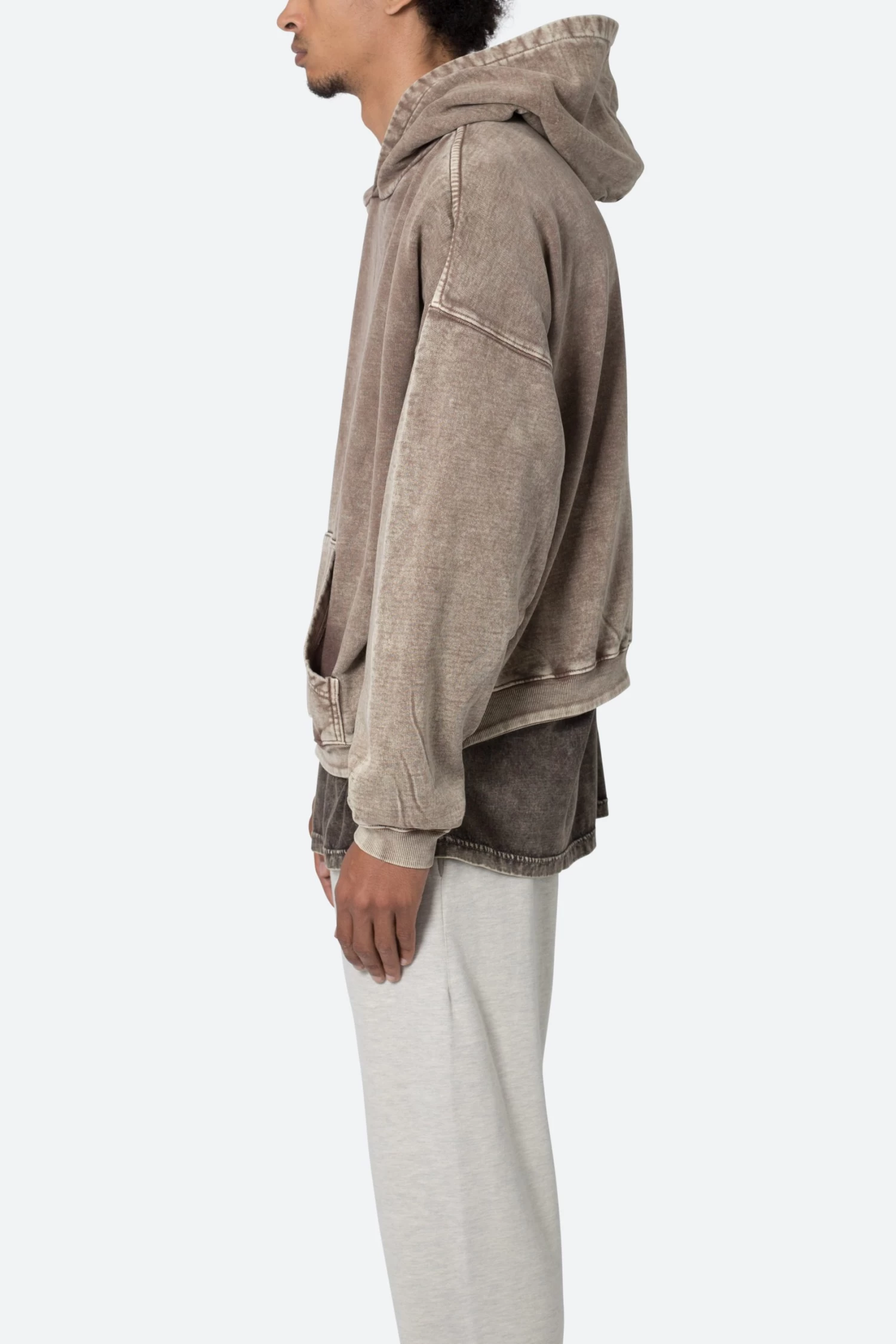 Washed Acid Hoodie - Brown 6 Washed Acid Hoodie - Brown - Image 4