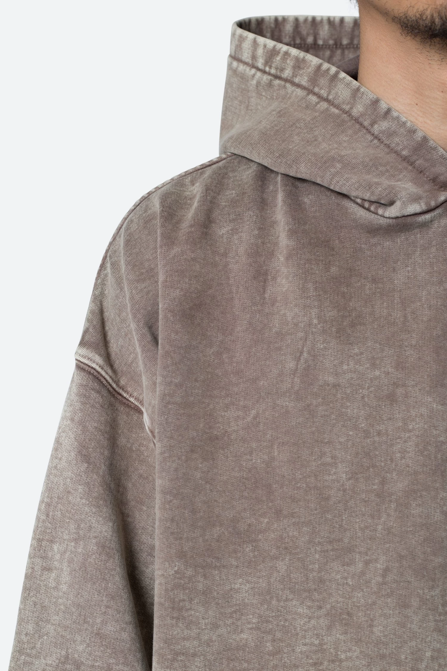 Washed Acid Hoodie - Brown 10 Washed Acid Hoodie - Brown - Image 8