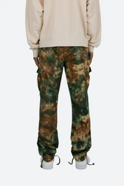 Washed Camo Cargo Pants - Camo -clothing Washed Camo Cargo Pants Camo 6