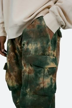 Washed Camo Cargo Pants - Camo -clothing Washed Camo Cargo Pants Camo 8