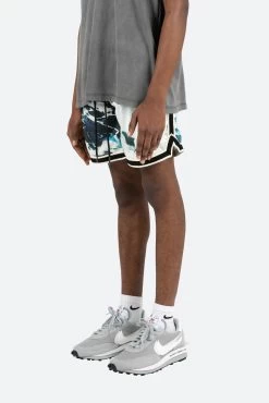 Wave Basketball Shorts - Blue/White -clothing Wave Basketball Shorts BlueWhite 3