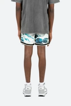 Wave Basketball Shorts - Blue/White -clothing Wave Basketball Shorts BlueWhite 5