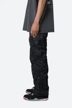 Wired Cargo Pants - Black -clothing Wired Cargo Pants Black 4