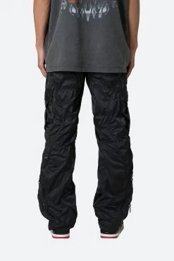Wired Cargo Pants - Black -clothing Wired Cargo Pants Black 5