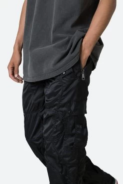 Wired Cargo Pants - Black -clothing Wired Cargo Pants Black 7