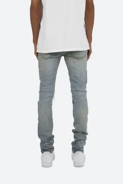 X214 Skinny Denim - Blue -clothing X214 Skinny Denim Blue 5