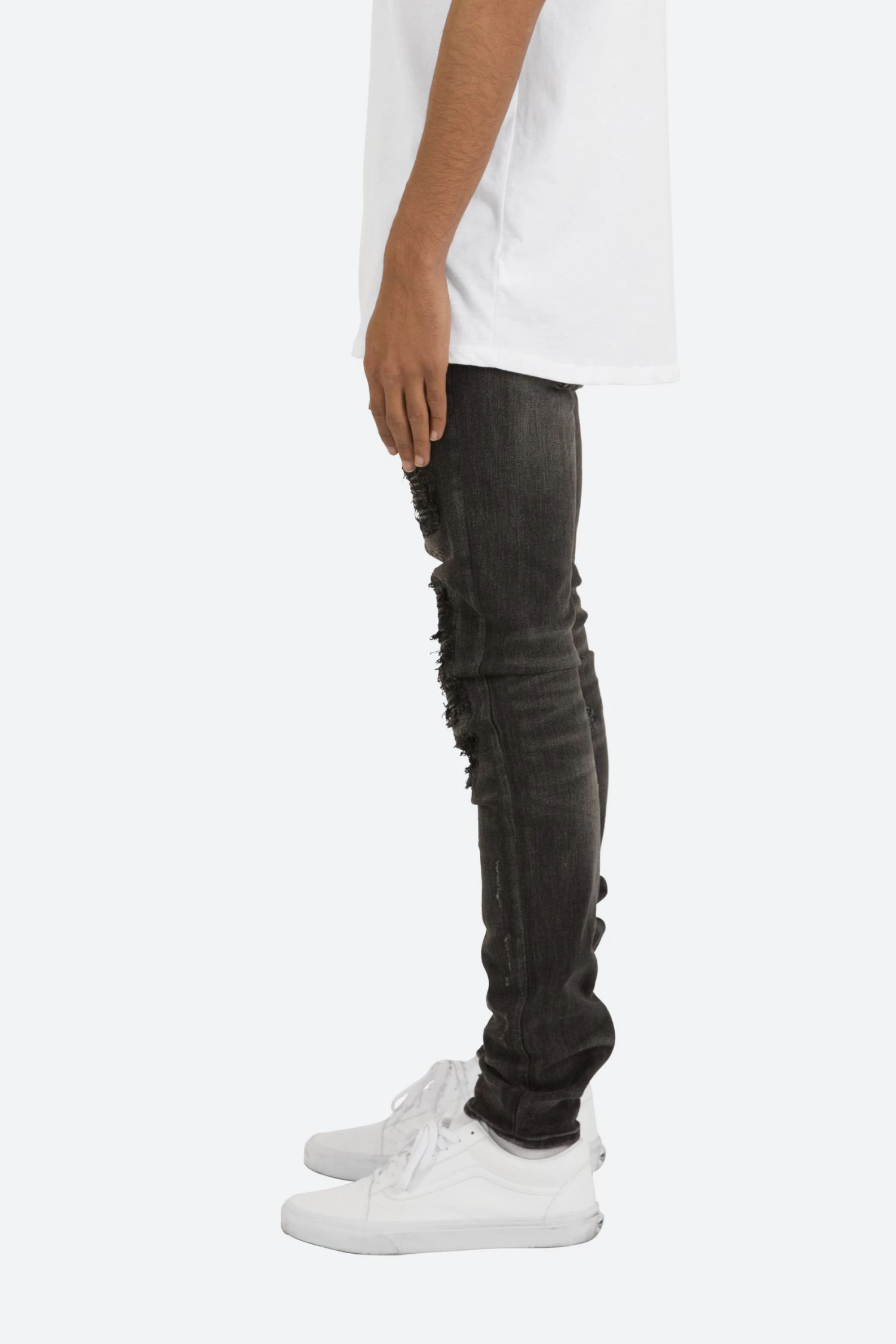 X226 Stretch Moto Denim - Black/Black 7 X226 Stretch Moto Denim - Black/Black - Image 5