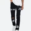 X236 Skinny Denim - Black -clothing X236 Skinny Denim Black
