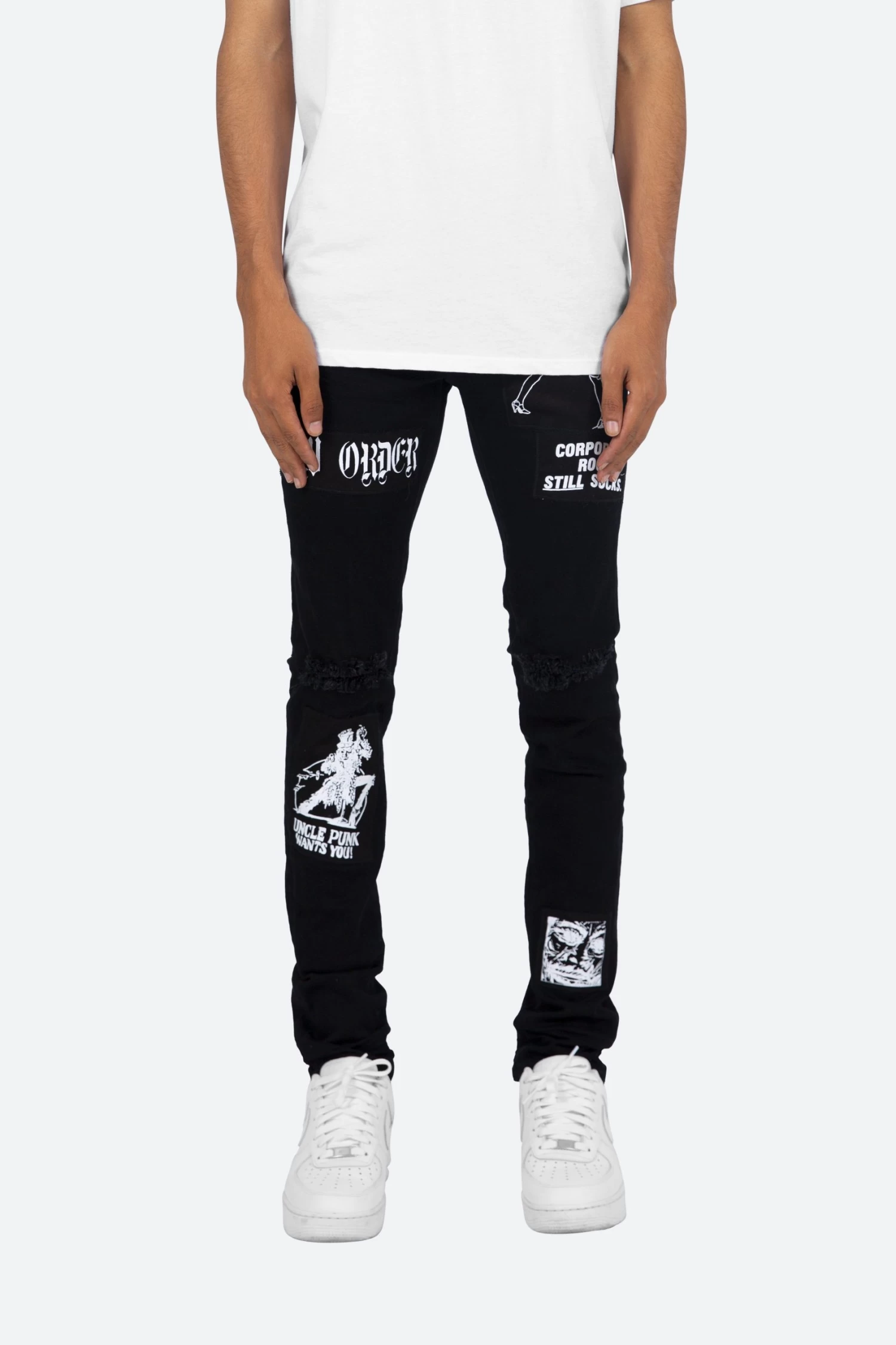 X236 Skinny Denim - Black 5 X236 Skinny Denim - Black - Image 3