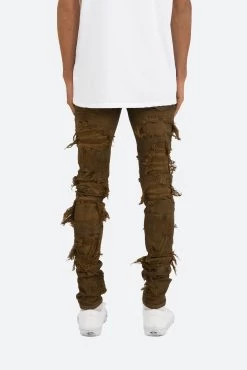 X289 Skinny Denim - Brown 13 X289 Skinny Denim - Brown -clothing X289 Skinny Denim Brown 5