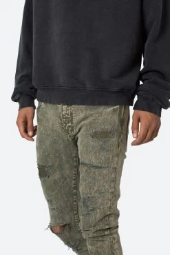 X369 Stretch Skinny Denim - Olive 16 X369 Stretch Skinny Denim - Olive -clothing X369 Stretch Skinny Denim Olive 7