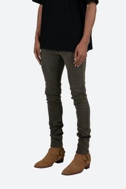 X461 Skinny Denim - Grey -clothing X461 Skinny Denim Grey 3