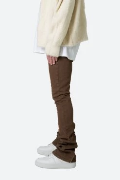 X491 Convertible Skinny Denim - Brown 15 X491 Convertible Skinny Denim - Brown -clothing X491 Convertible Skinny Denim Brown 5