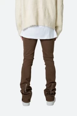 X491 Convertible Skinny Denim - Brown 16 X491 Convertible Skinny Denim - Brown -clothing X491 Convertible Skinny Denim Brown 6