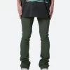 X491 Convertible Skinny Denim - Olive 2 X491 Convertible Skinny Denim - Olive -clothing X491 Convertible Skinny Denim Olive