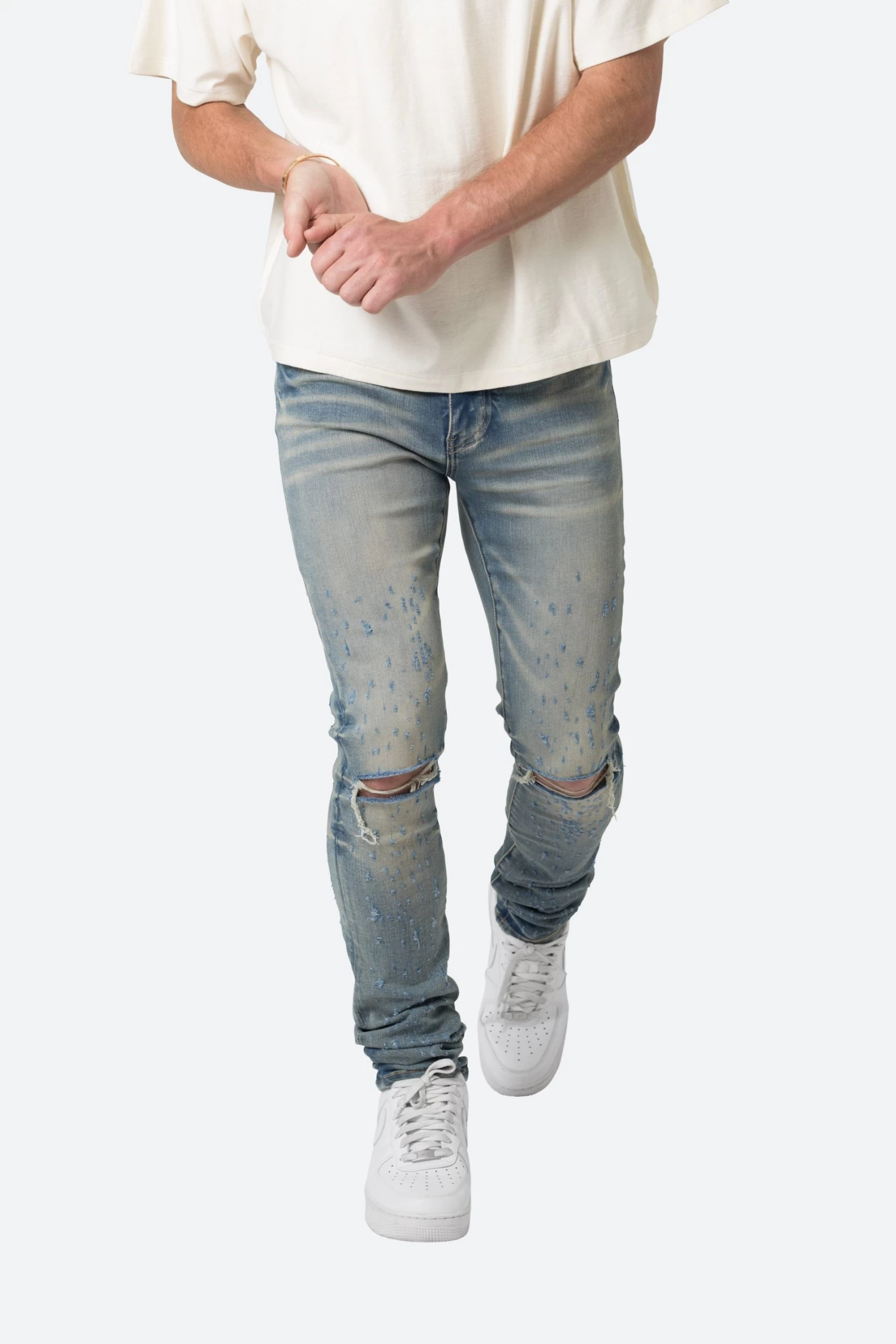 X502 Skinny Denim - Blue 8 X502 Skinny Denim - Blue - Image 6