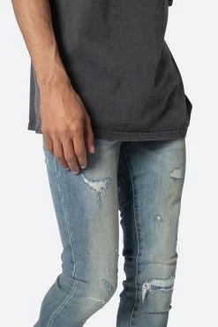 X503 Convertible Skinny Denim - Blue 17 X503 Convertible Skinny Denim - Blue -clothing X503 Convertible Skinny Denim Blue 8