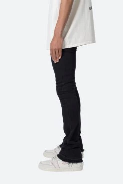 X514 Skinny Stacked Denim - Black -clothing X514 Skinny Stacked Denim Black 4