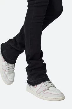 X514 Skinny Stacked Denim - Black -clothing X514 Skinny Stacked Denim Black 8