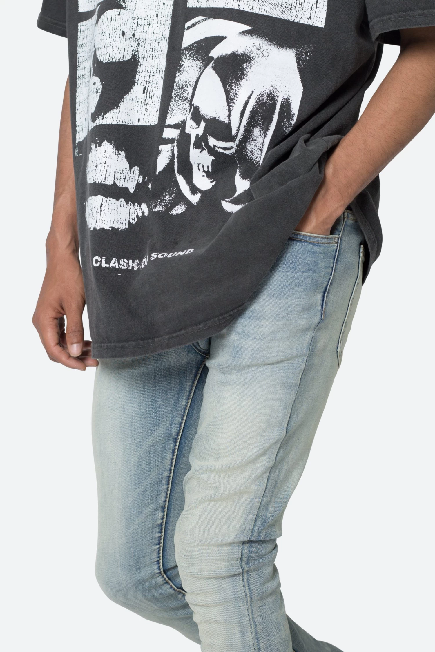 X514 Skinny Stacked Denim - Medium Blue 9 X514 Skinny Stacked Denim - Medium Blue - Image 7