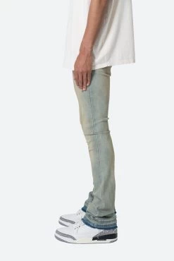 X514 Skinny Stacked Denim - Vintage Blue -clothing X514 Skinny Stacked Denim Vintage Blue 5