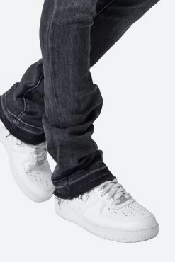 X514 Skinny Stacked Denim - Washed Black -clothing X514 Skinny Stacked Denim Washed Black 8